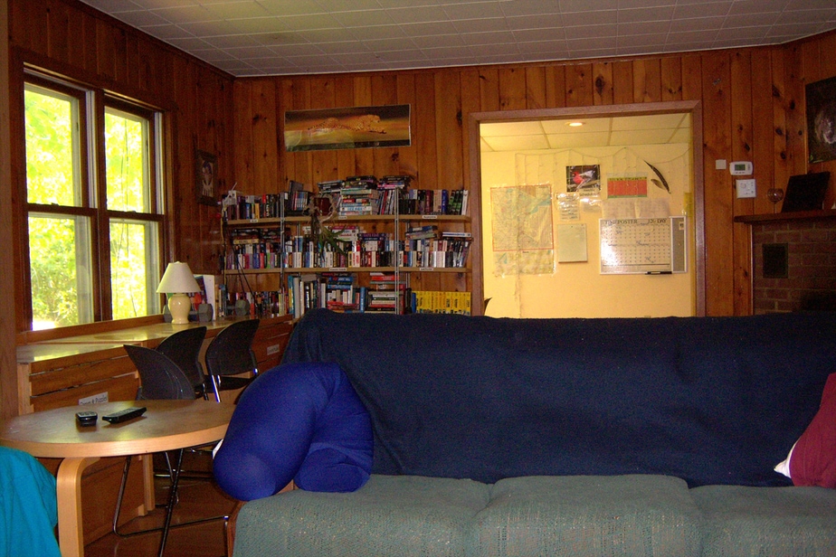 Staff house living room
