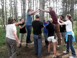 Low Ropes Teambuilding at Osprey Wilds